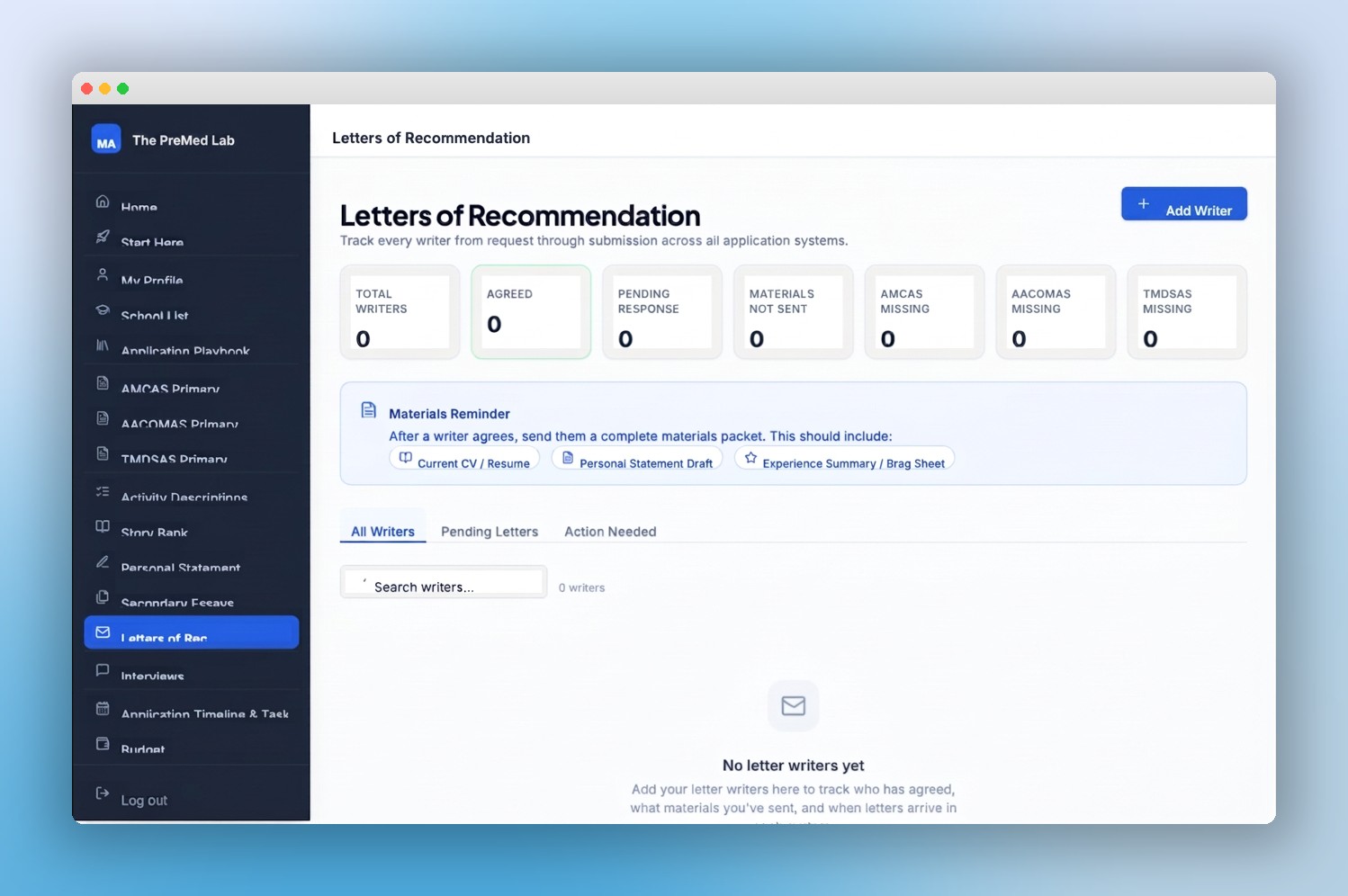 Letters of Recommendation preview
